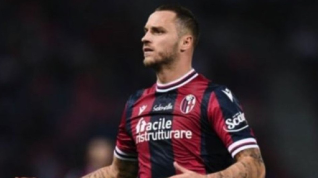 In foto Marko Arnautovic, giocatore del Bologna.