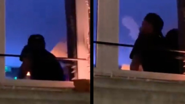 Neymar pris en train de fumer ? La vid&eacute;o fait parler sur Twitter. (cr&eacute;dit Twittter)