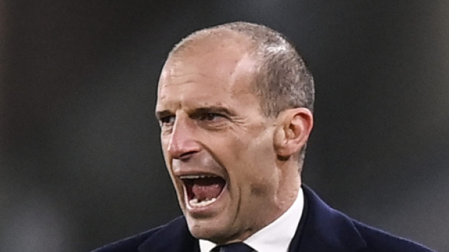 Allegri, allenatore della Juventus.