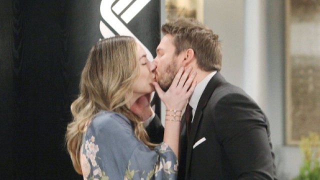 Beautiful, spoiler al 4 giugno: Hope e Liam si baceranno e si riavvicineranno.