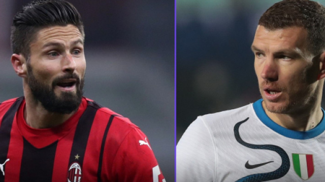Juventus, per l'attacco piacerebbero Giroud e Dzeko.