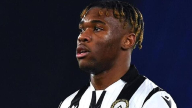 Destiny Udogie, terzino dell'Udinese.