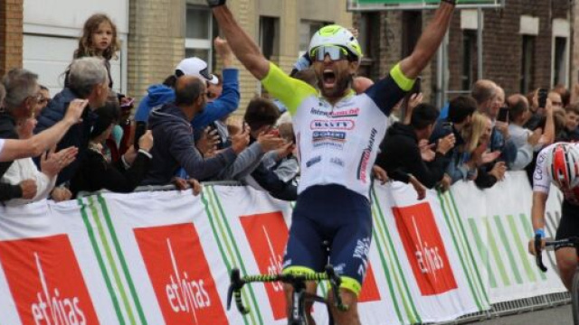 La vittoria di Andrea Pasqualon al Circuito di Vallonia