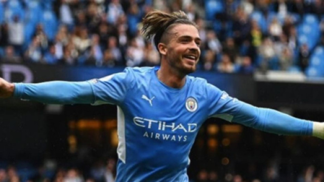 Jack Grealish, centrocampista inglese.