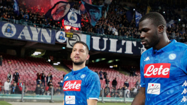 De Laurentiis: "Permanenza di Mertens e Koulibaly? dipender&agrave; da loro". Juve e Bar&ccedil;a alla finestra