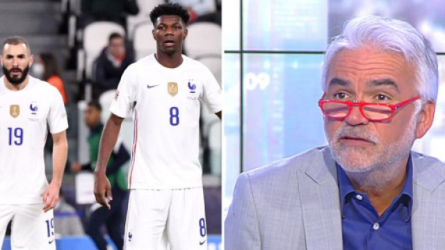 Aur&eacute;lien Tchouam&eacute;ni r&eacute;agit aux propos pol&eacute;miques de Pascal Praud sur Karim Benzema (captures YouTube)