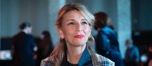 Yolanda D&iacute;az record&oacute; que ERC no apoy&oacute; la reforma laboral en febrero (Twitter/@Yolanda_Diaz_)