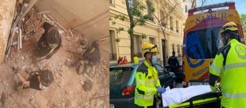 Explosi&oacute;n en Madrid con varios heridos y desaparecidos (Emergencias Madrid)