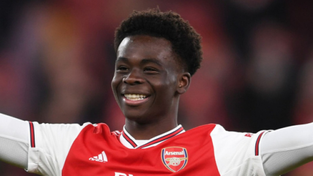 Bukayo Saka sarebbe seguito dalla Juventus