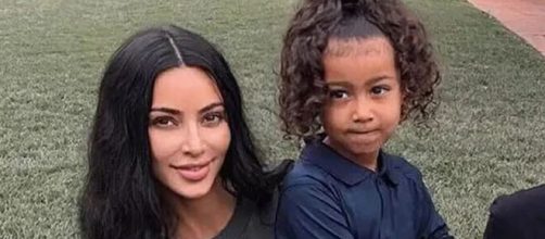 North West &eacute; filha de Kim Kardashian (Reprodu&ccedil;&atilde;o/Instagram)