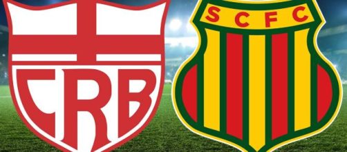 Saiba onde assistir CRB x Sampaio Corr&ecirc;a (Arte/Eduardo Gouvea)