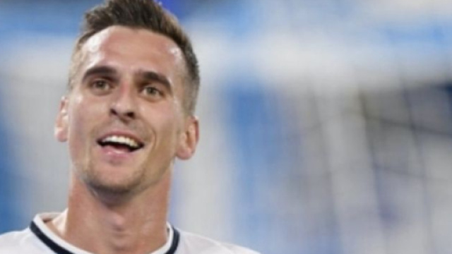 Arkadiusz Milik, ex giocatore del Napoli.