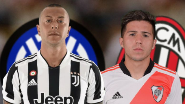 Bernardeschi piace all'Inter, mentre il Milan pensa a Fernandez del River Plate.