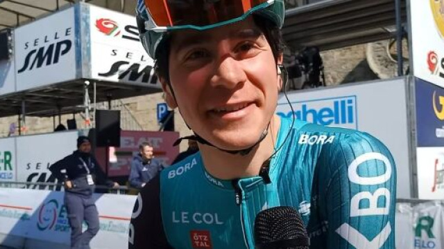 Cian Uijtdebroeks, 19enne belga della Bora-hansgrohe.
