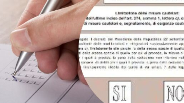 Referendum Giustizia: il secondo quesito, scheda arancione, sulla limitazione delle misure cautelari