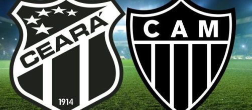 Saiba onde assistir Cear&aacute; x Atl&eacute;tico MG ao vivo (arte Eduardo Gouvea).