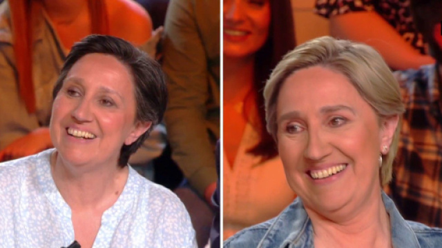 Danielle Moreau sur le plateau de TPMP allum&eacute; Johnny Depp. Source : capture d&rsquo;&eacute;cran C8.