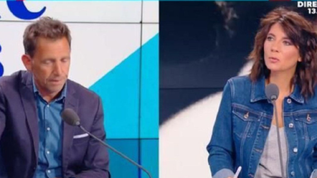 Daniel Riolo vex&eacute; par Estelle Denis sur l'affaire Zidane au PSG (captures YouTube)