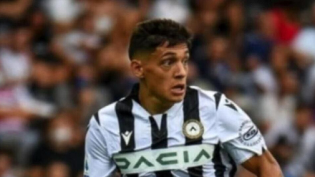 In foto Nahuel Molina, giocatore dell'Udinese.