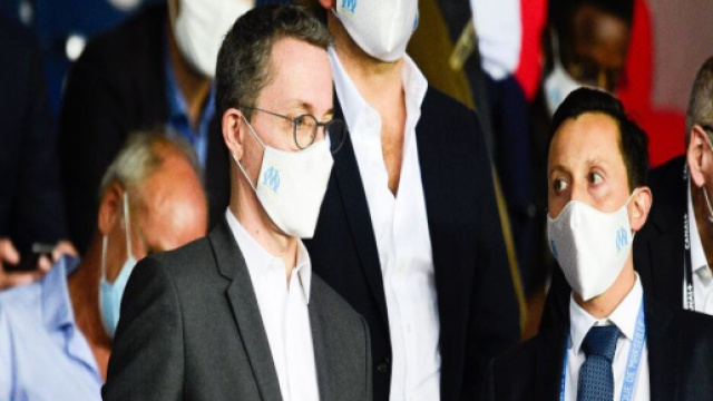 Jacques Henri Eyraud et Longoria ont chacun contribu&eacute; &agrave; l'&eacute;volution de l'OM Source : Capture Twitter