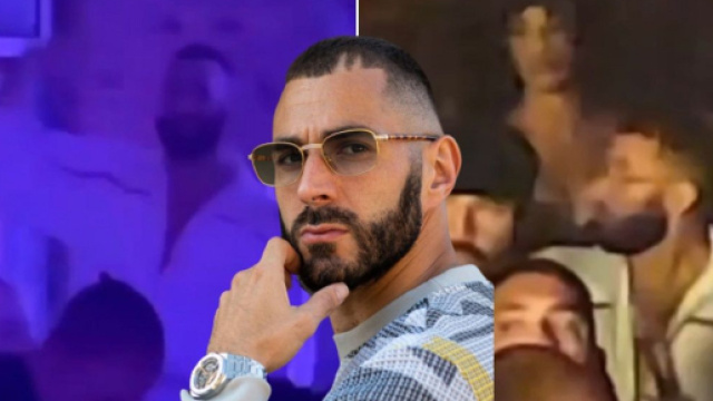 Karim Benzema en bo&icirc;te de nuit &agrave; Miami, il s'ambiance sur Vegedream (captures Youtube)