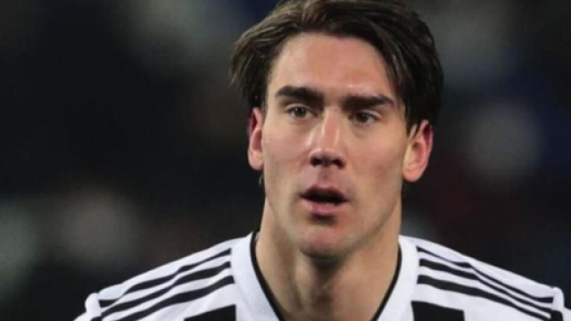 Dusan Vlahovic, giocatore della Juventus.