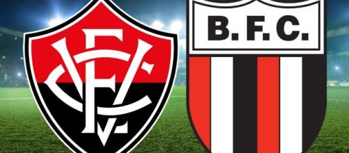 Saiba onde assistir Vit&oacute;ria x Botafogo SP ao vivo (arte Eduardo Gouvea).