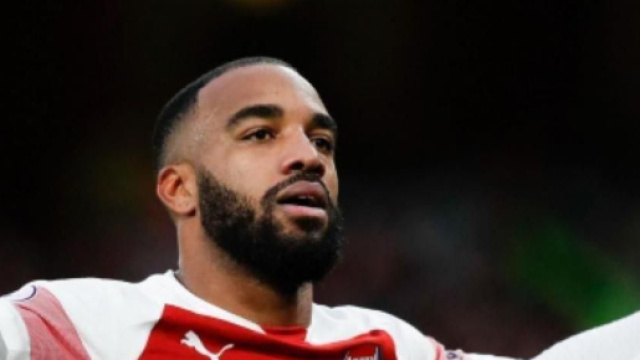 Alexandre Lacazette, giocatore francese.