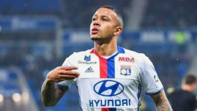 Memphis Depay, ex punta del Lione.