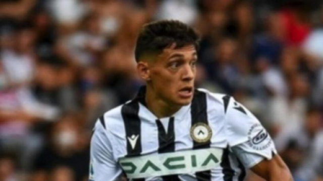 Nahuel Molina, giocatore dell'Udinese.