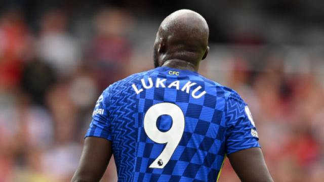 Romelu Lukaku con la maglia del Chelsea.
