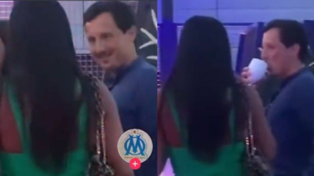 Pablo Longoria n'oublie pas de prendre du bon temps malgr&eacute; le mercato de l'OM. (cr&eacute;dit Twitter)