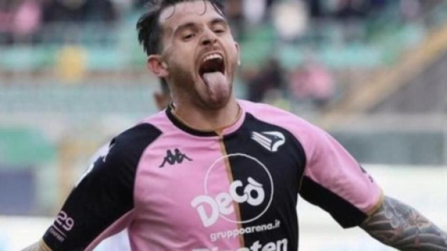 Matteo Brunori, ex giocatore del Palermo.