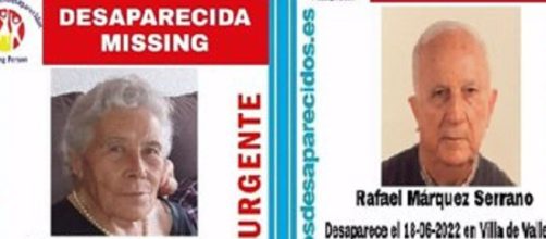 Los dos ancianos fallecidos tras su desaparici&oacute;n (SOS Desaparecidos)