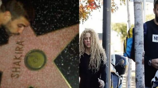 Piqu&eacute; et Shakira en mauvais termes apr&egrave;s les tromperies du joueur espagnol. (cr&eacute;dit Twitter)