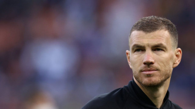 Juve, idea Dzeko come vice-Vlahovic, il bosniaco pare in uscita dall'Inter.