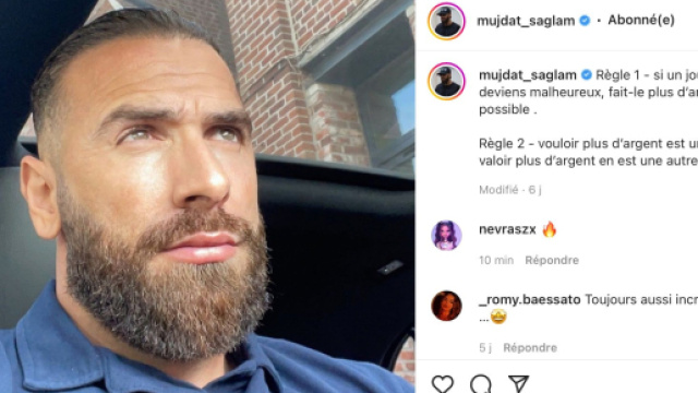 Mujdat Saglam : L'ex de Milla Jasmine mis en examen pour escroquerie - Source : montage, Instagram