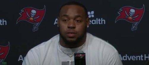 Mason played 5 seasons alongside Brady (Image source: Tampa Bay Buccaneers/YouTube)