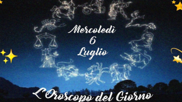 L'oroscopo di mercoled&igrave; 6 luglio: Mercurio in quadratura ad Ariete, Scorpione deciso.