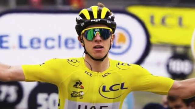 Tadej Pogačar, vincitore delle ultime due edizioni del Tour de France.
