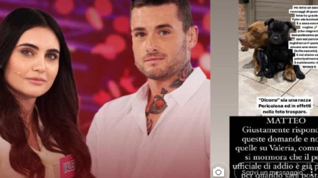 Uomini e Donne, retroscena su Matteo e Valeria: 'Post per annunciare l'addio &egrave; gi&agrave; pronto'.