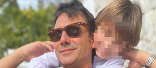 Ion Aramendi compartiendo con su hijo mayor (Instagram)