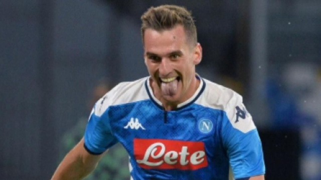 Arkadius Milik, giocatore ex Napoli.
