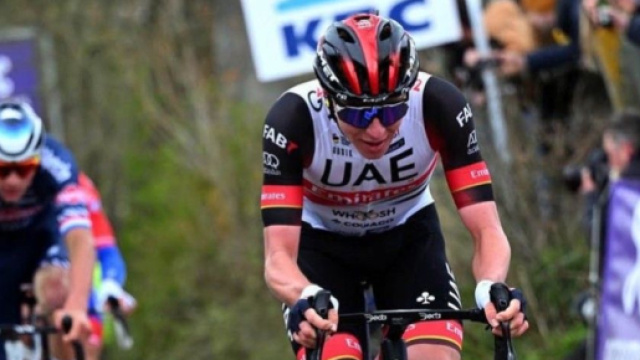 Tadej Pogačar &egrave; il grande favorito del Tour de France.