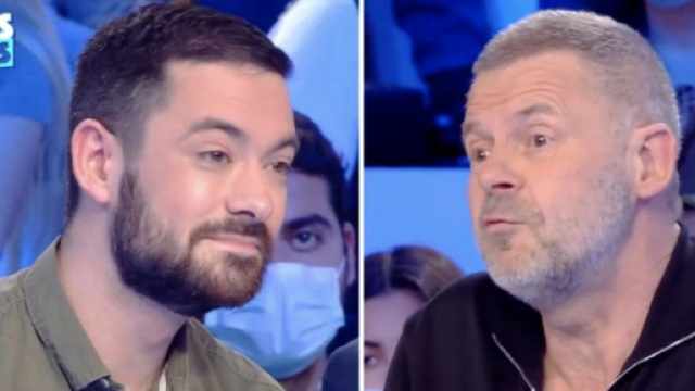 &Eacute;ric Naulleau sur le plateau de TPMP revient sur les d&eacute;bordements du Stade De France. Source : capture d&rsquo;&eacute;cran C8.