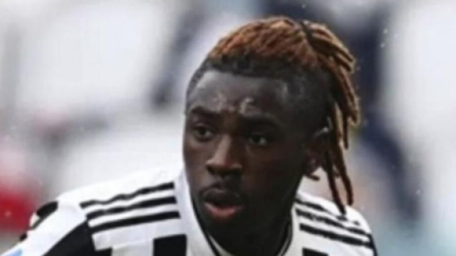Moise Kean, giocatore della Juventus.