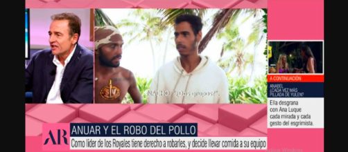 Alessandro Lequio ha reprochado el robo de Anuar Beno (Captura de pantalla de Telecinco)