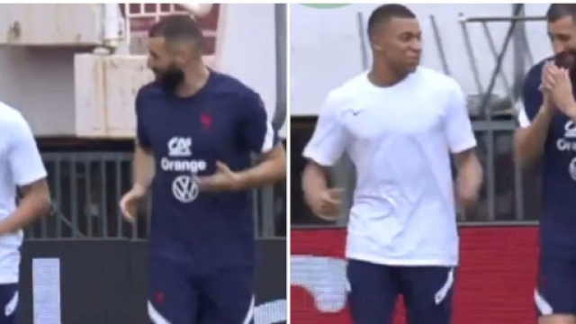 Karim Benzema supplie Kylian Mbapp&eacute;, la s&eacute;quence interroge (captures YouTube)