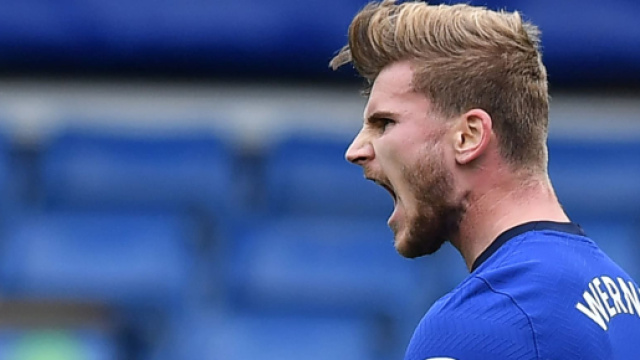 In foto Timo Werner, attaccante del Chelsea.