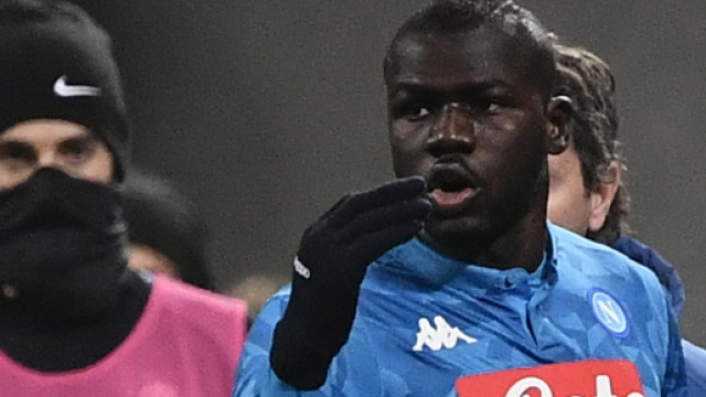 Koulibaly, giocatore del Napoli.